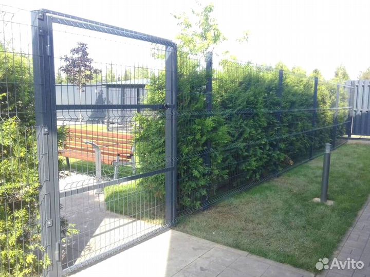 3Д сетка гиттер для забора