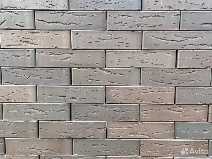 Кирпич облицовочный баварская кладка готика Графит