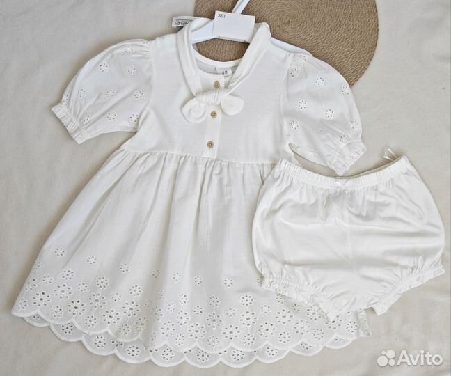 Комплект 86, 92 H&M праздничный, для фотосессии