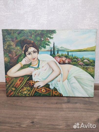 Картина маслом на холсте СССР