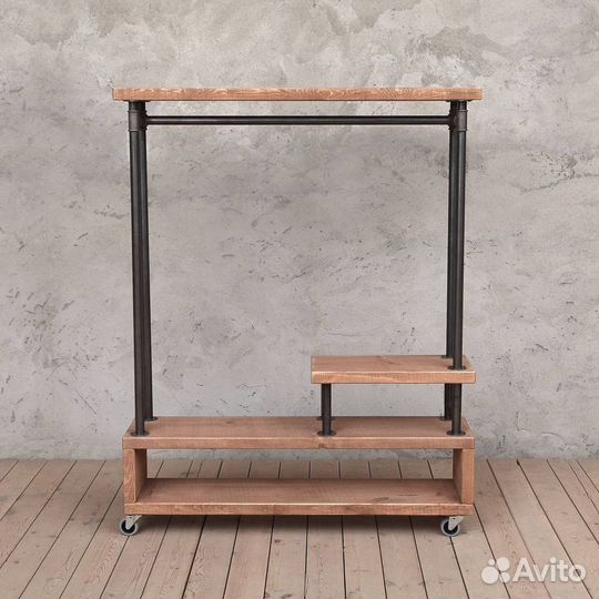 New-Orlean - Рейл вешалка в стиле лофт