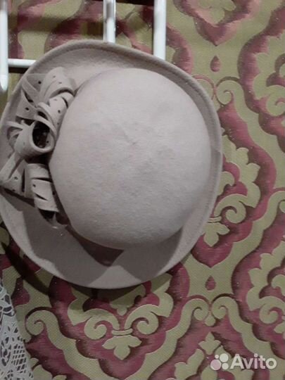 Шляпа фетровая размер 58 -59