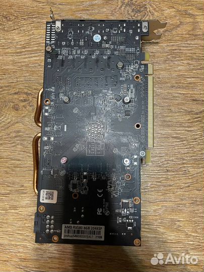 Видеокарта amd rx580 8gb 2048sp