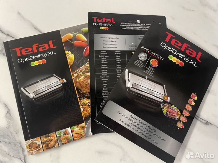 Электрогриль tefal optigrill+ xl