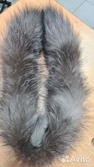 Меховой воротник песец