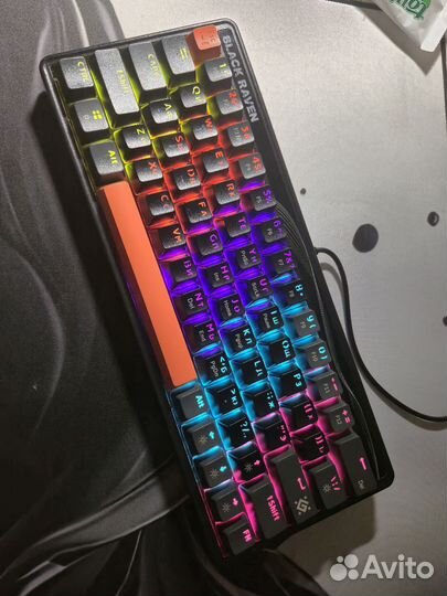 Клавиатура Defender Black Raven