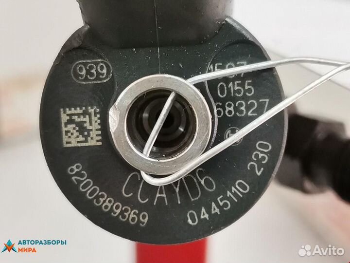 Форсунка Renault Megane рест. 2003 8200389369