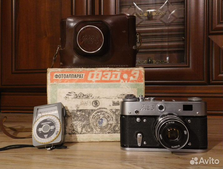 Плёночный фотоаппарат фэд-3
