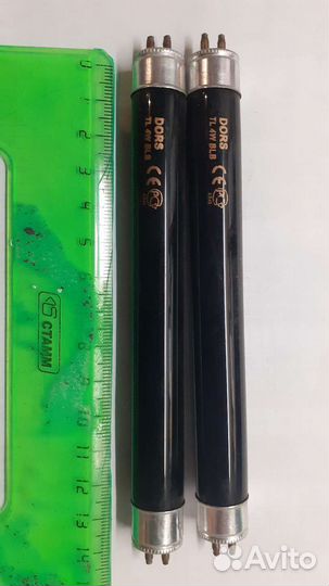 Люминесцентная уф лампа dors 4 Вт 4W BLB