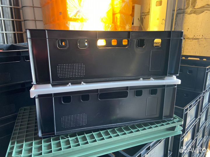 Новые Ящики для мяса морозостойкие Е1 600х400х120м