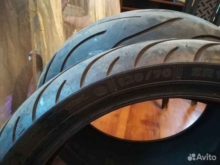 Продам летние мотошины, комплект