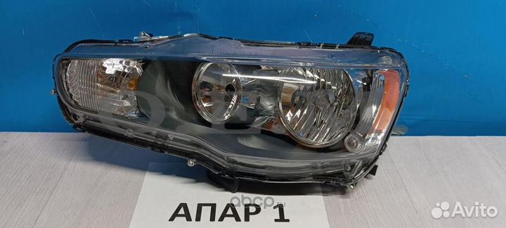 Фара левая Mitsubishi Lancer X