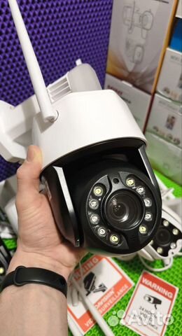 Камера видеонаблюдения уличная поворотная WiFi 4G объявление продам