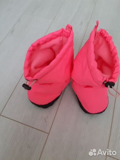 Пинетки зимние для девочки