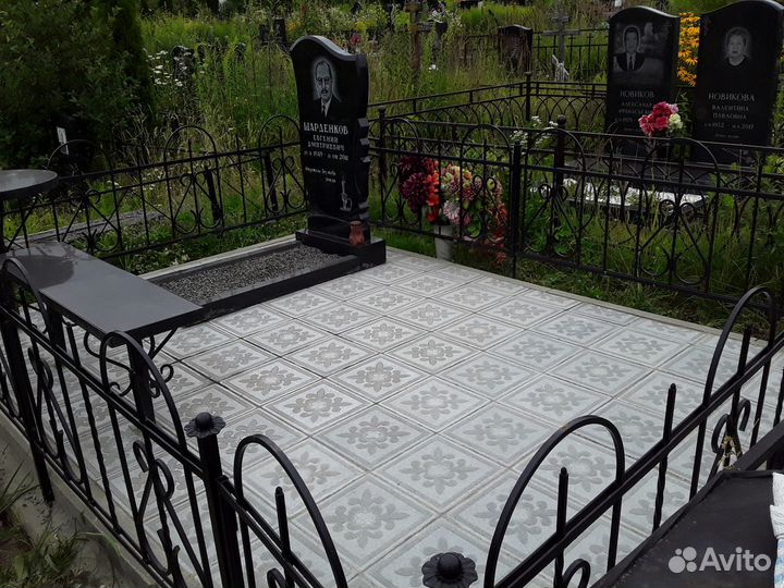 Благоустройство мест захоронений