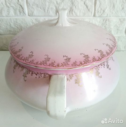 Супница красивая Т-ва М.С.Кузнецова