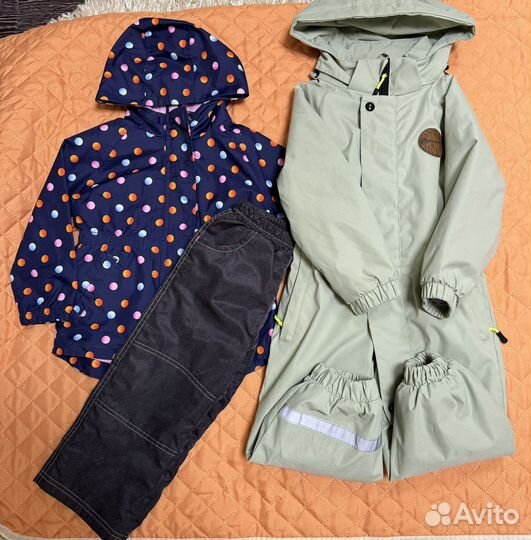 4 пакета одежды на девочку 104