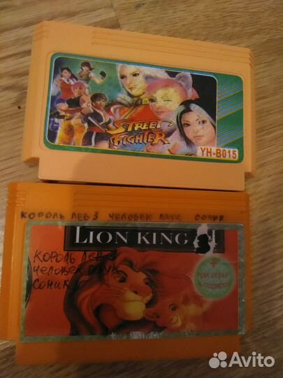 Картриджи денди