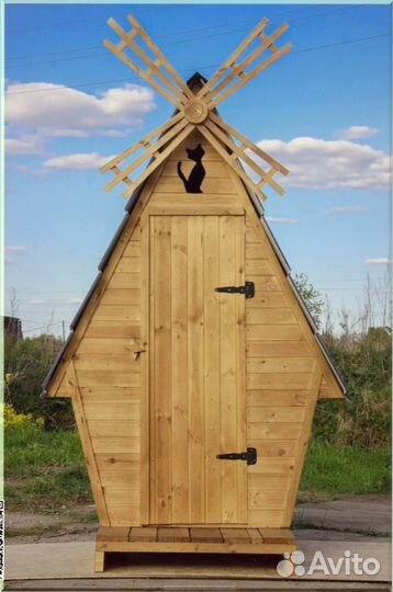 Уличный туалет домик с установкой пфт 996