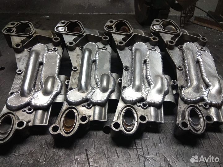 Заваренный теплообменник Опель