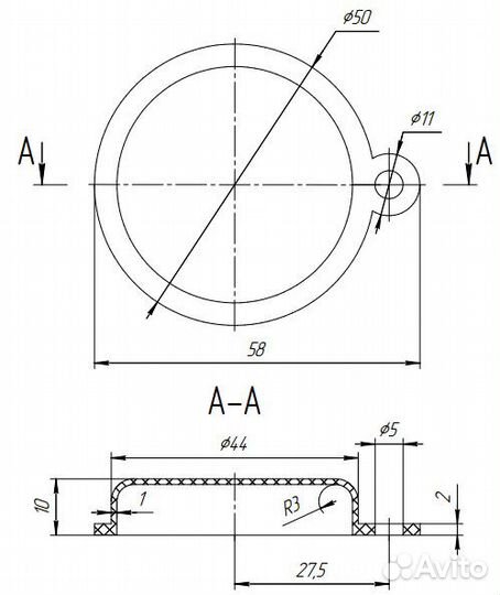Мембрана газовой колонки 