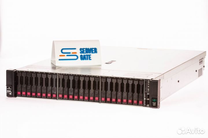 Сервер HP DL380 Gen10 24SFF 2xGold 6140 512GB