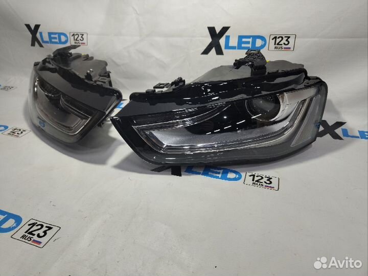 Фара правая левая audi A4 B8 рест не адаптивные