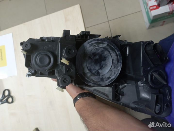 Фара основная левая skoda octavia 09