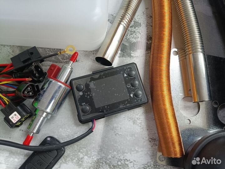 Сухой фен дизельный автономный отопитель