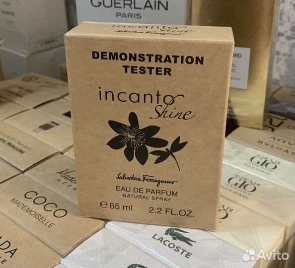 Стойкий тестер Salvatore Ferragamo Incanto Shine