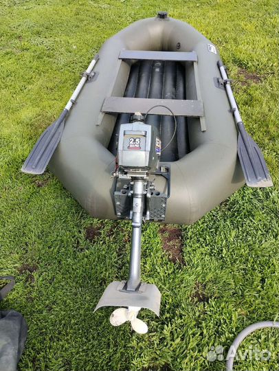 Обмен.Надувная лодка пвх и мотор сеа про 2.5