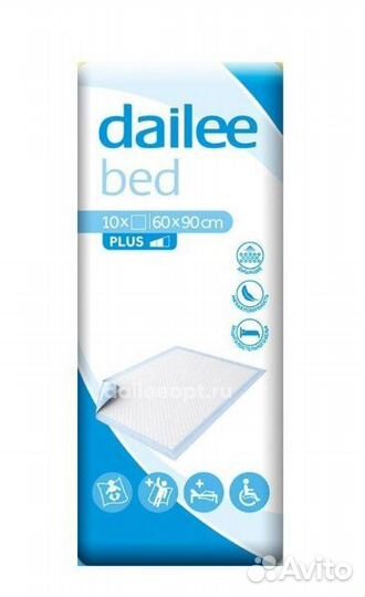 Пеленки впитывающие 60х90см 