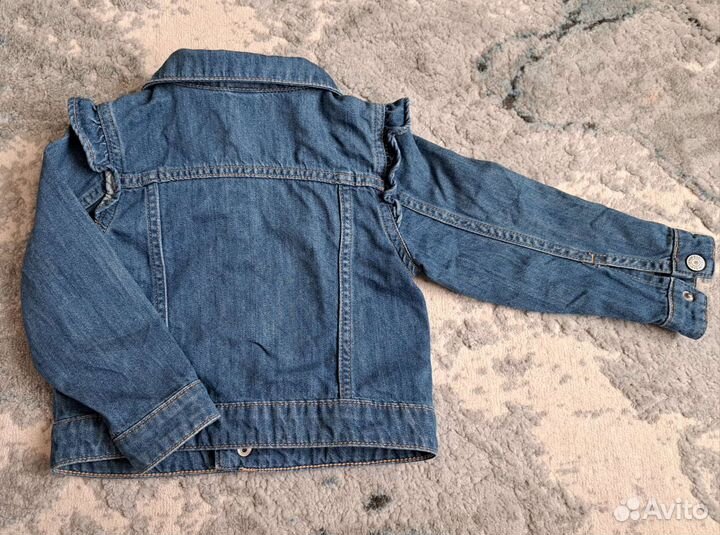 Джинсовая куртка для девочки 92 hm