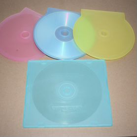 Футляр CD-DVD-диска (компл.из 3 шт. + 2 в подарок)
