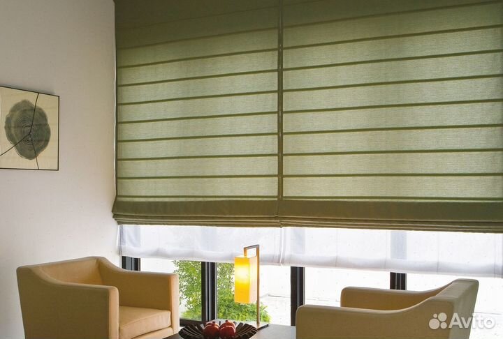 Римские шторы с неубиваемой фурнитурой