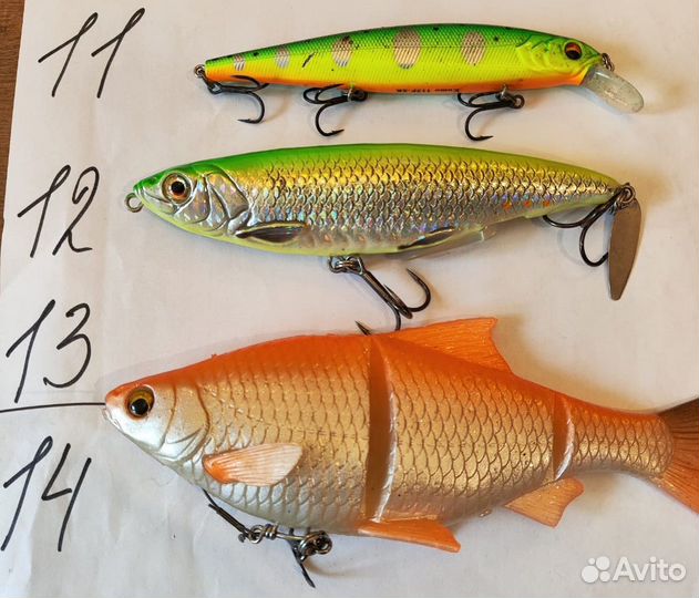 Воблера Nories. hmkl. hump. Daiwa. Savage Gear