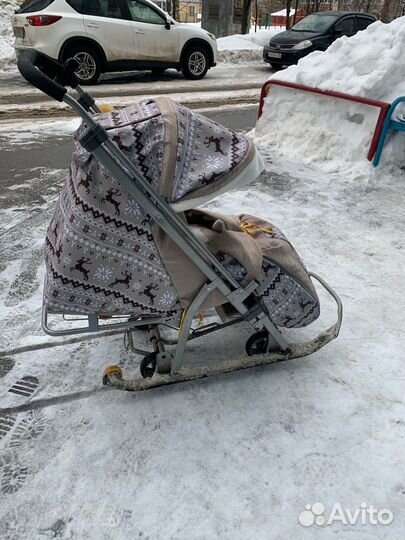 Санки коляска