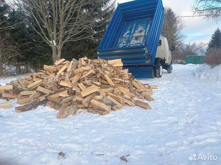 Дрова колотые березовые