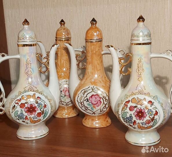 Кувшин- Чайник восточный СССР/ ручная роспись