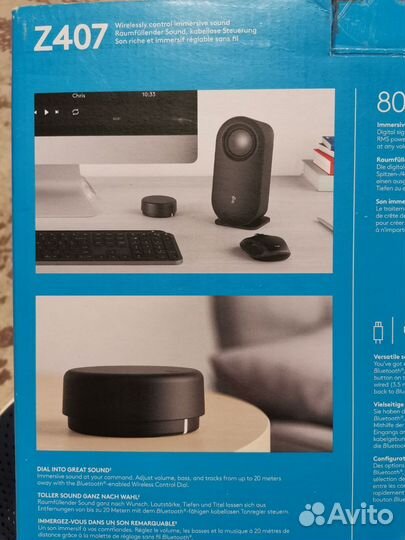 Колонки Bluetooth logitech Z407