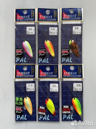 Блесна forest pal 3,8 g MC 13 Оригинал