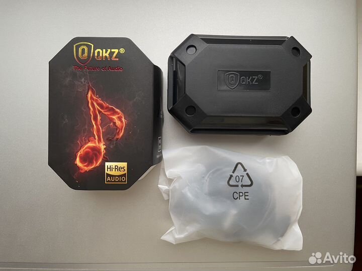 Наушники QKZ DM9 из цинкового сплава (новые)