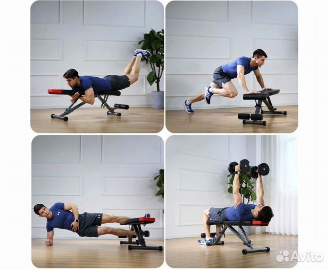 Скамья силовая универсальная DFC D369