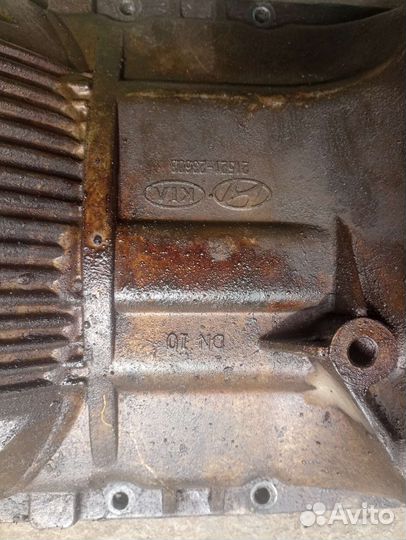 Поддон двигателя hyundai tucson 2 л бензин