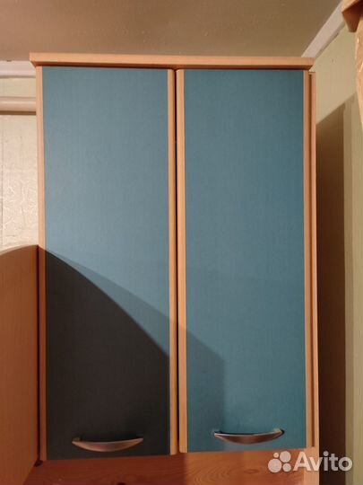 Двухэтажная кровать со шкафом