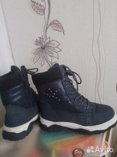 Сапоги зимние для девочки 36р