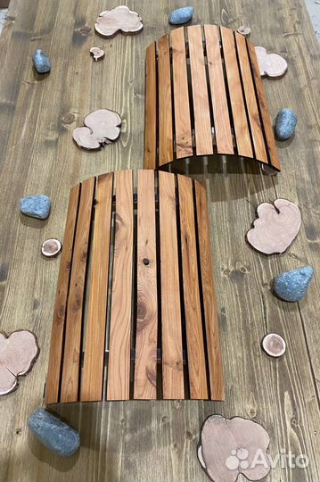 Абажуры для бани из сибирского можжевельника