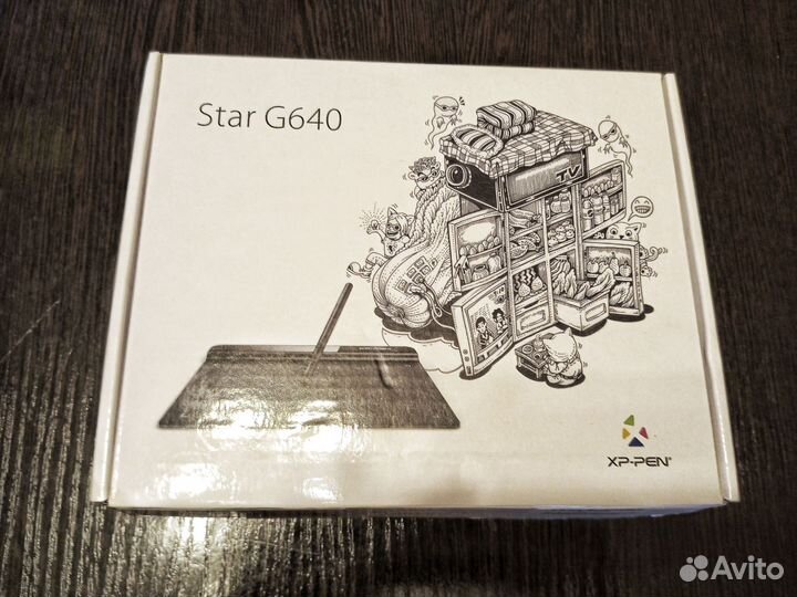 Грсфический планшет xp-pen Star G640