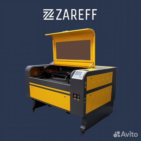 Лазерный станок Zareff 57-я 900х600мм 90x60 60W