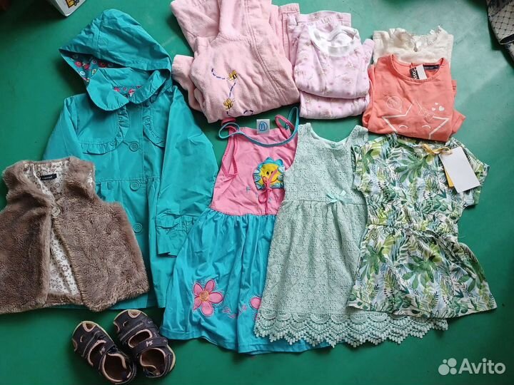 Пакет одежды для девочки 92 98 см